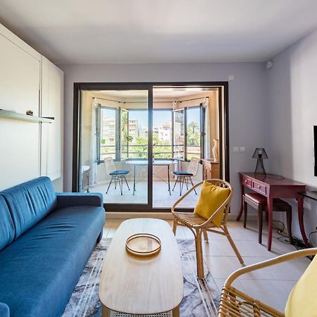 Beau Studio Veranda A Deux Pas De La Mer - Parking Inclus Жуан-ле-Пен Экстерьер фото